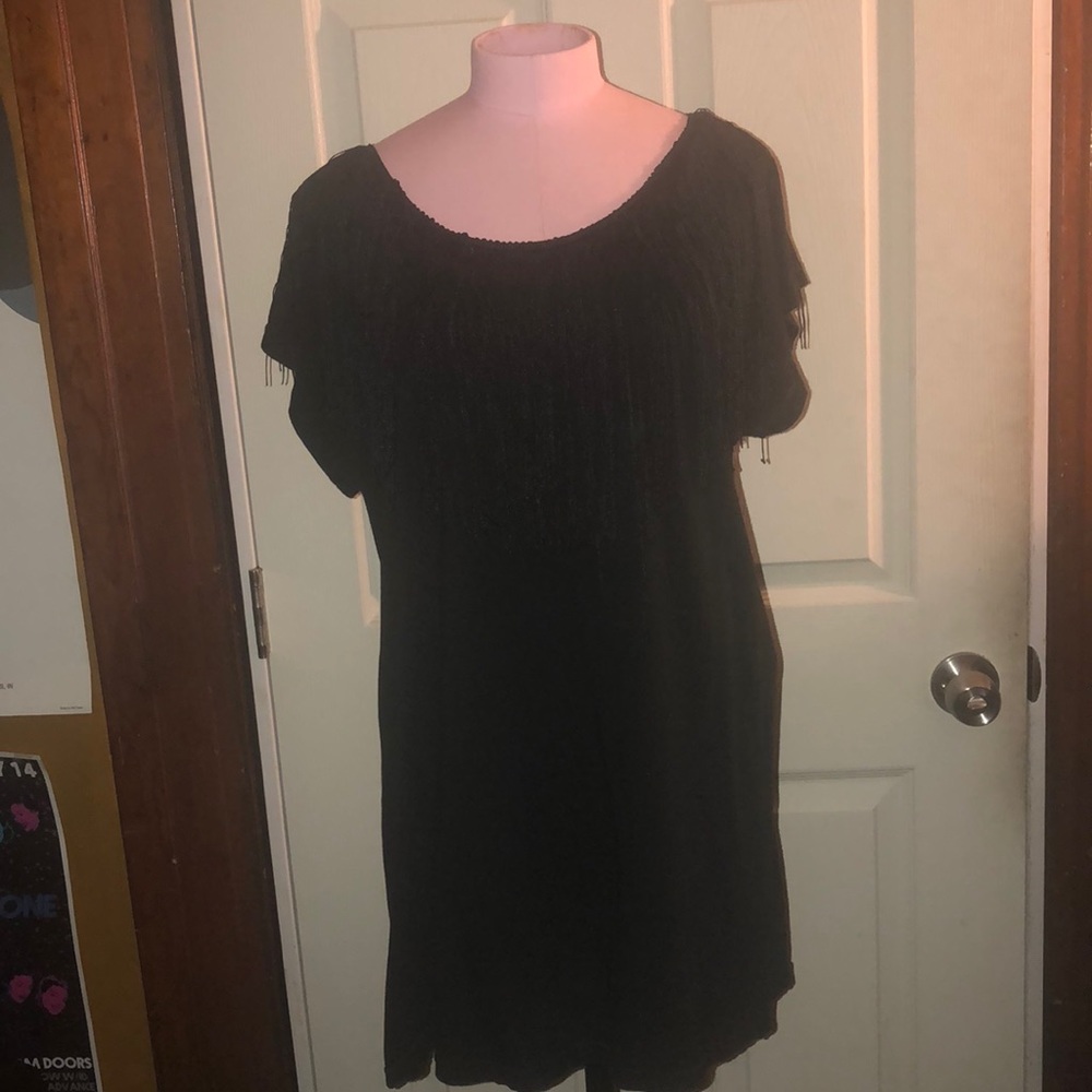 American Apparel Fringe Dress